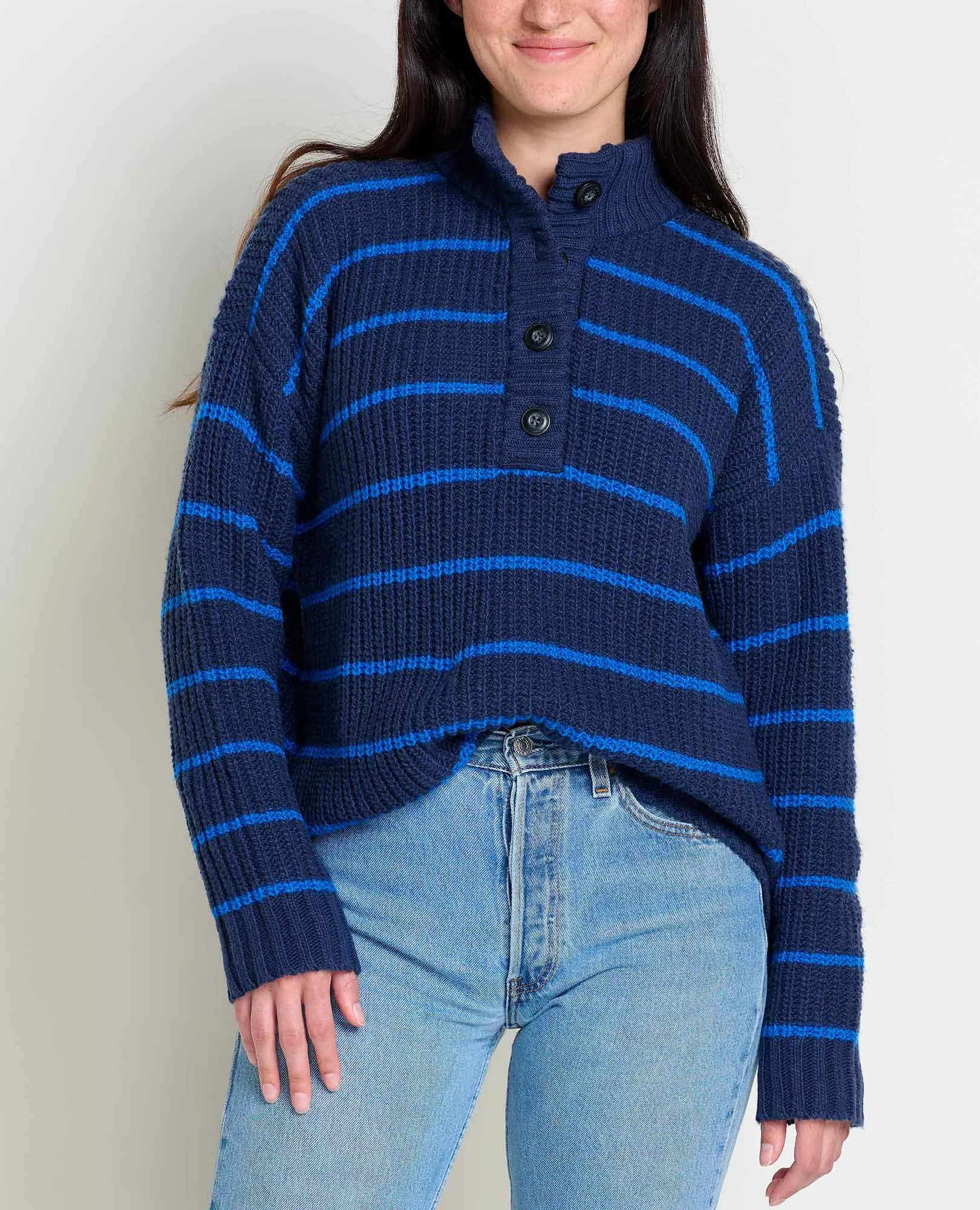 Moss Point Henley Sweater