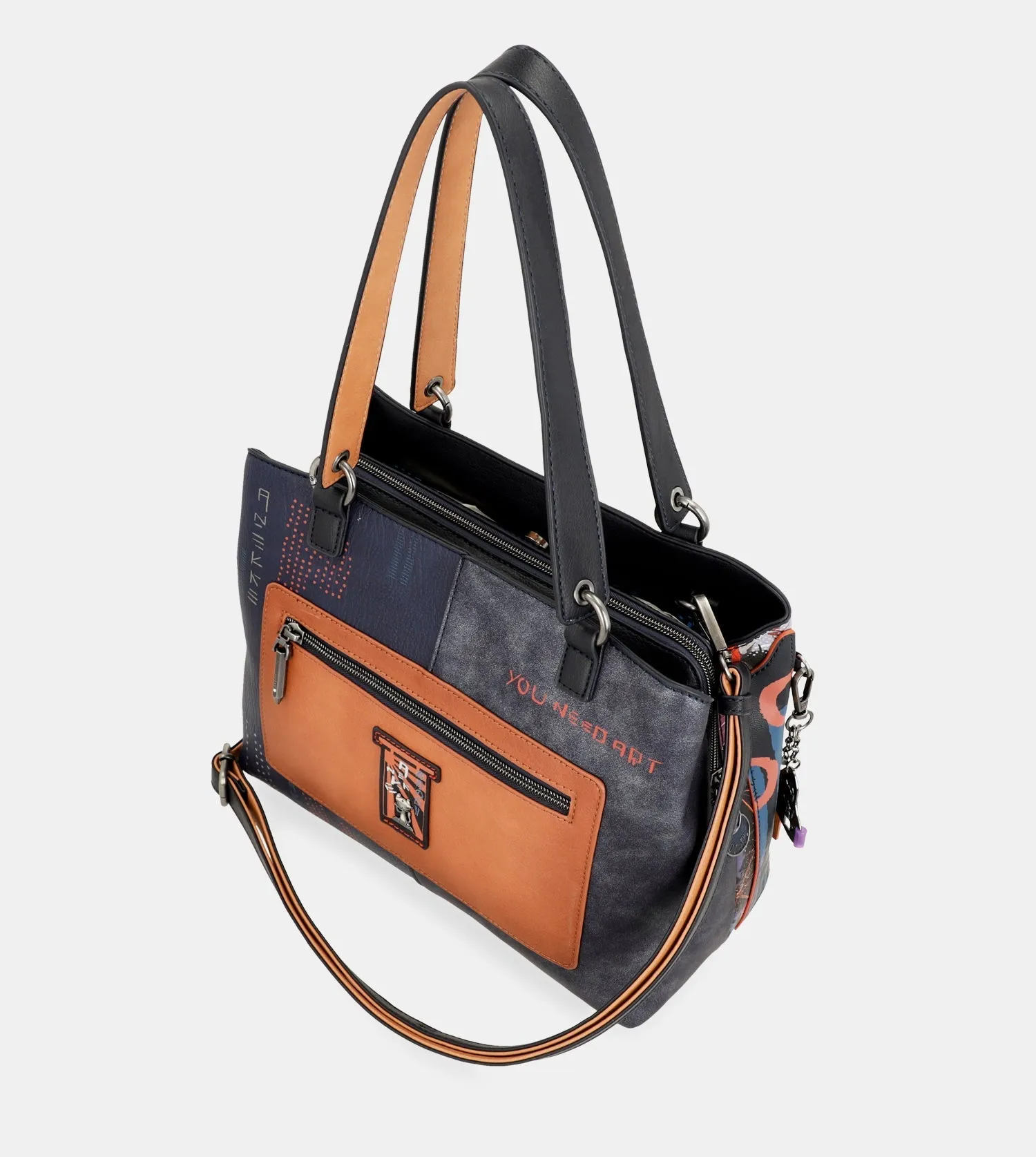 Nagare 3 compartments tote bag