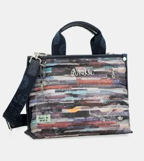 Nature Ocean tote bag with a crossbody strap