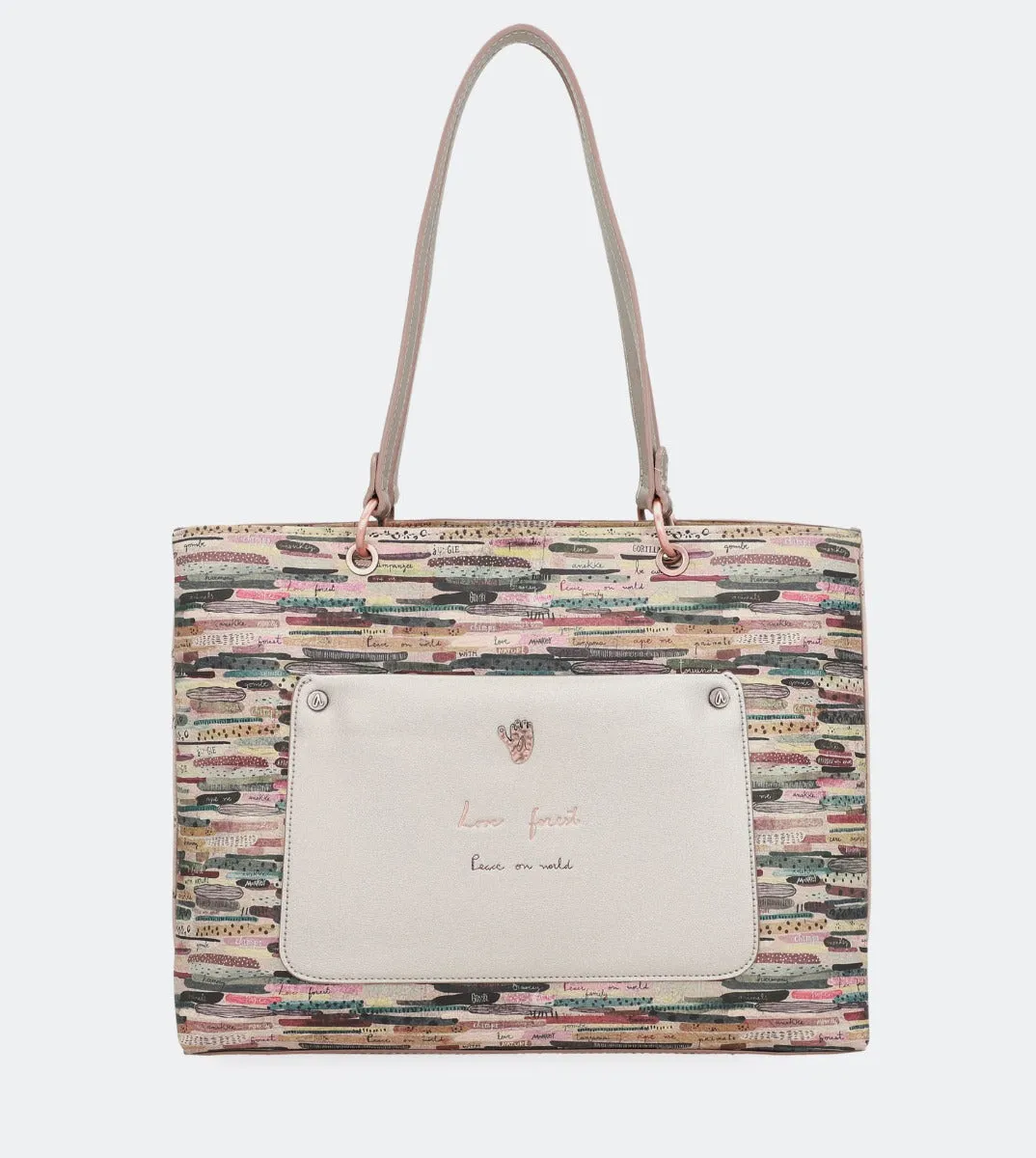 Nature vinyl tote bag