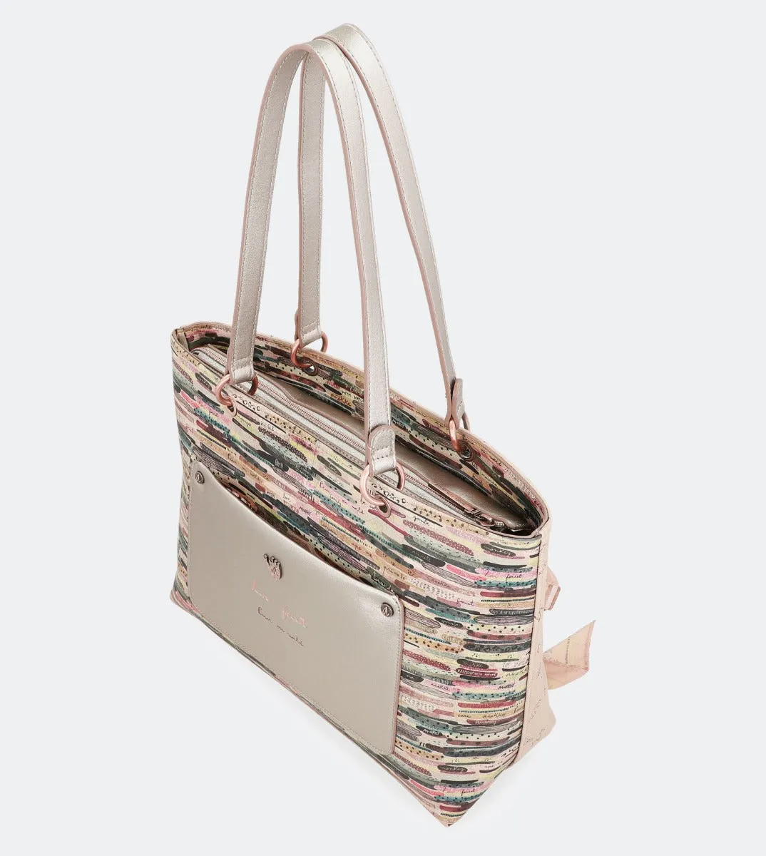 Nature vinyl tote bag