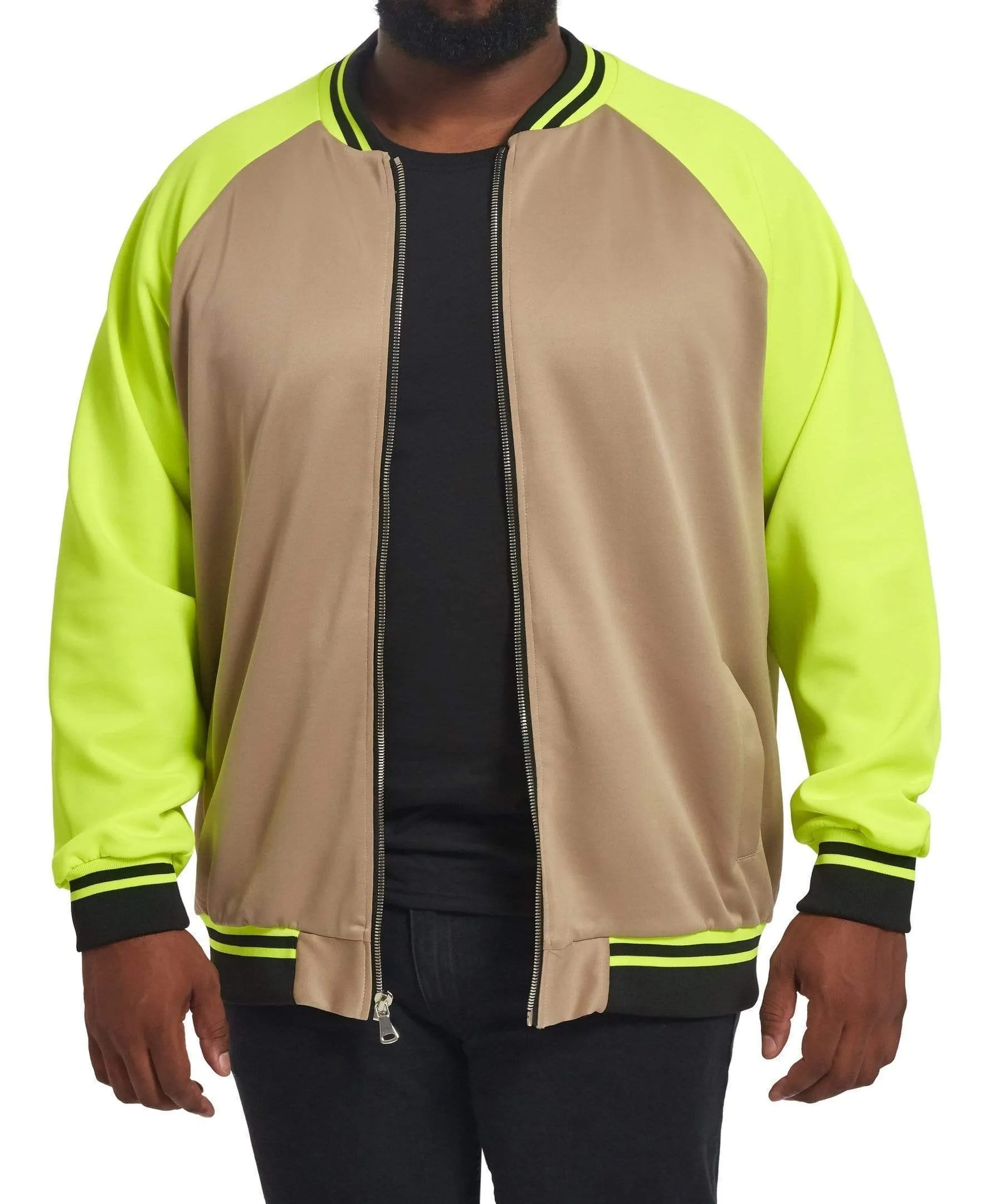 Neon Bomber Jacket