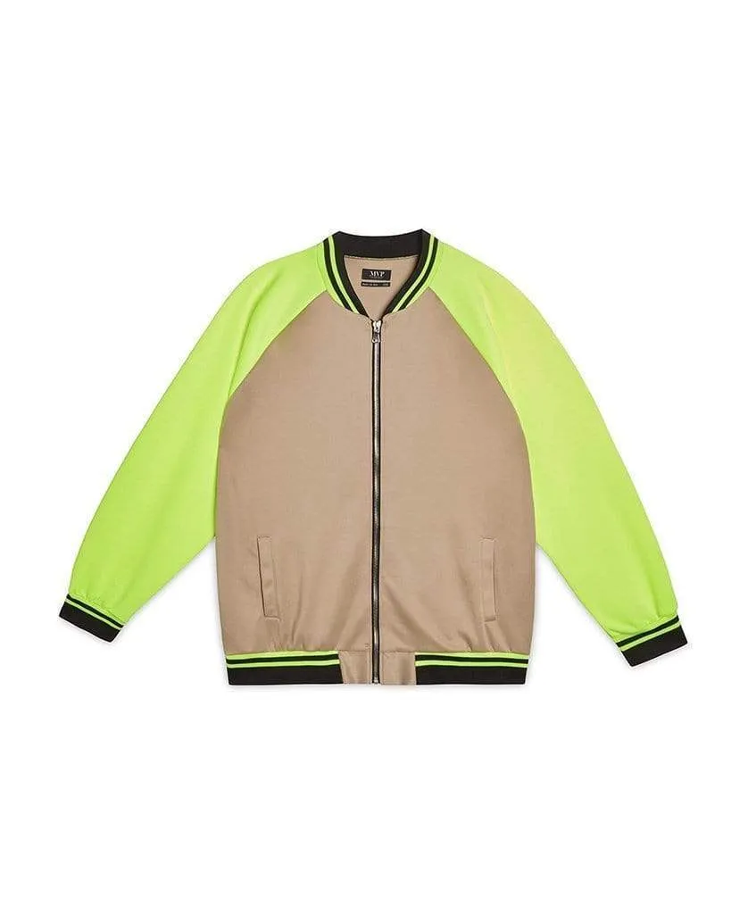 Neon Bomber Jacket