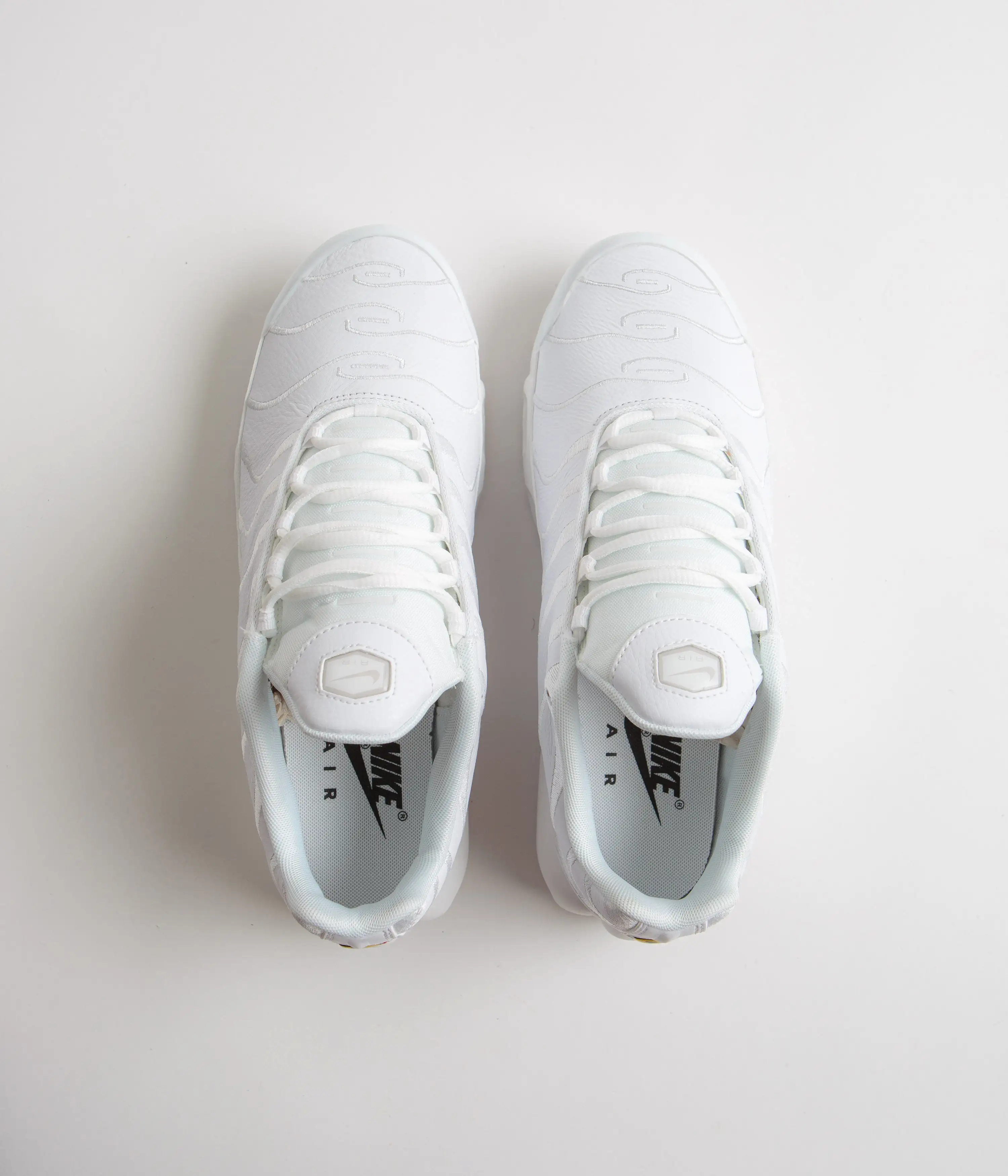 Nike Air Max Plus Shoes - White / White - White