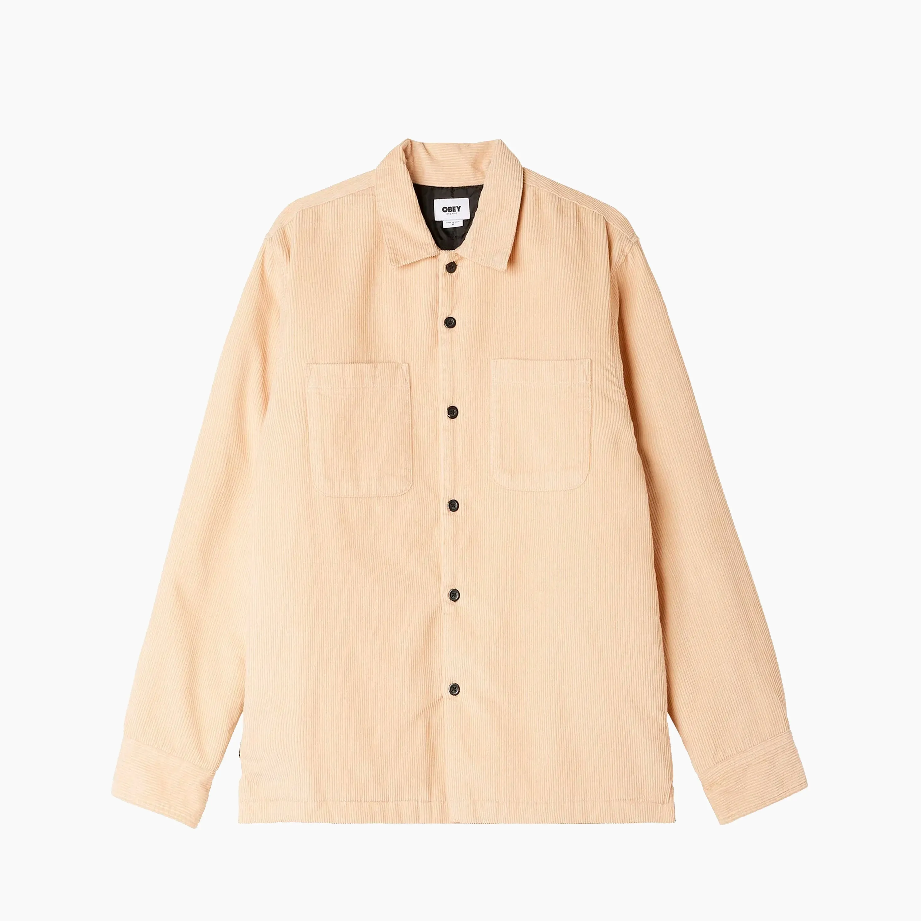 OBEY CLOTHING SIMON SHIRT JACKET IRIS CREAM - 121160038