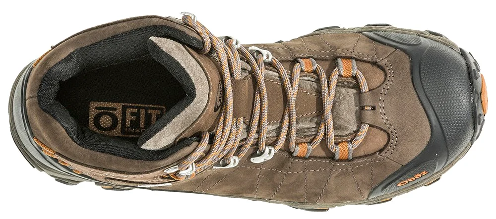 Oboz Men's Bridger Mid Waterproof Hiking Boot - Sudan