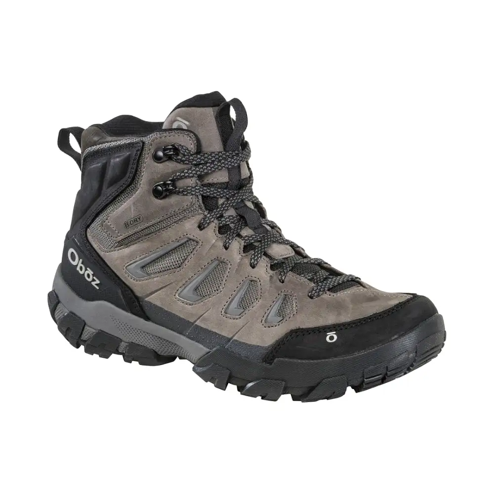 Oboz Men's Sawtooth X Mid Waterproof Boot - Charcoal