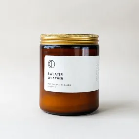 Octo Amber Jar Candle - Sweater Weather