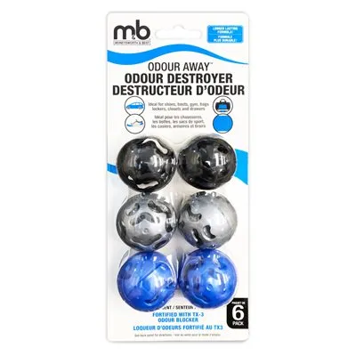 Odour Away Odour Destroy Balls - 6 pk