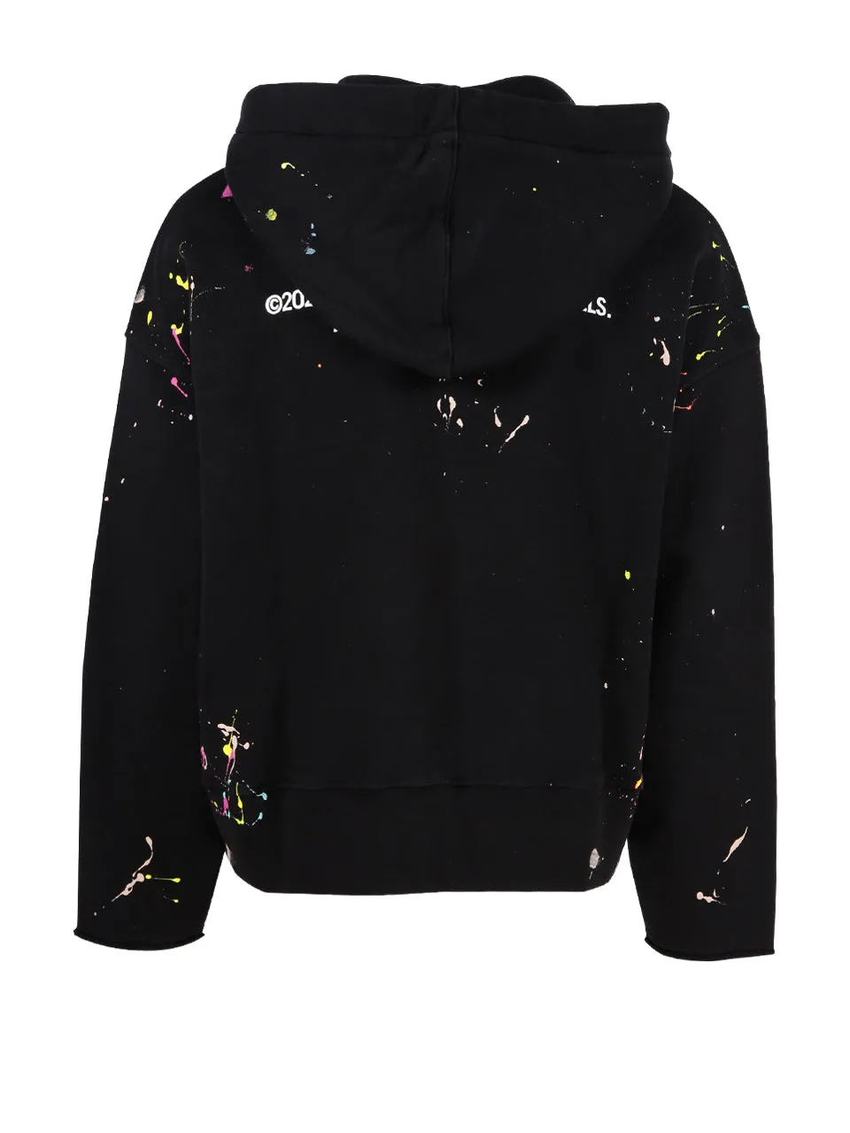 Palm Angels Palm-Printed Drawstring Hoodie