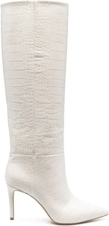 Paris Texas stiletto 85 boots White