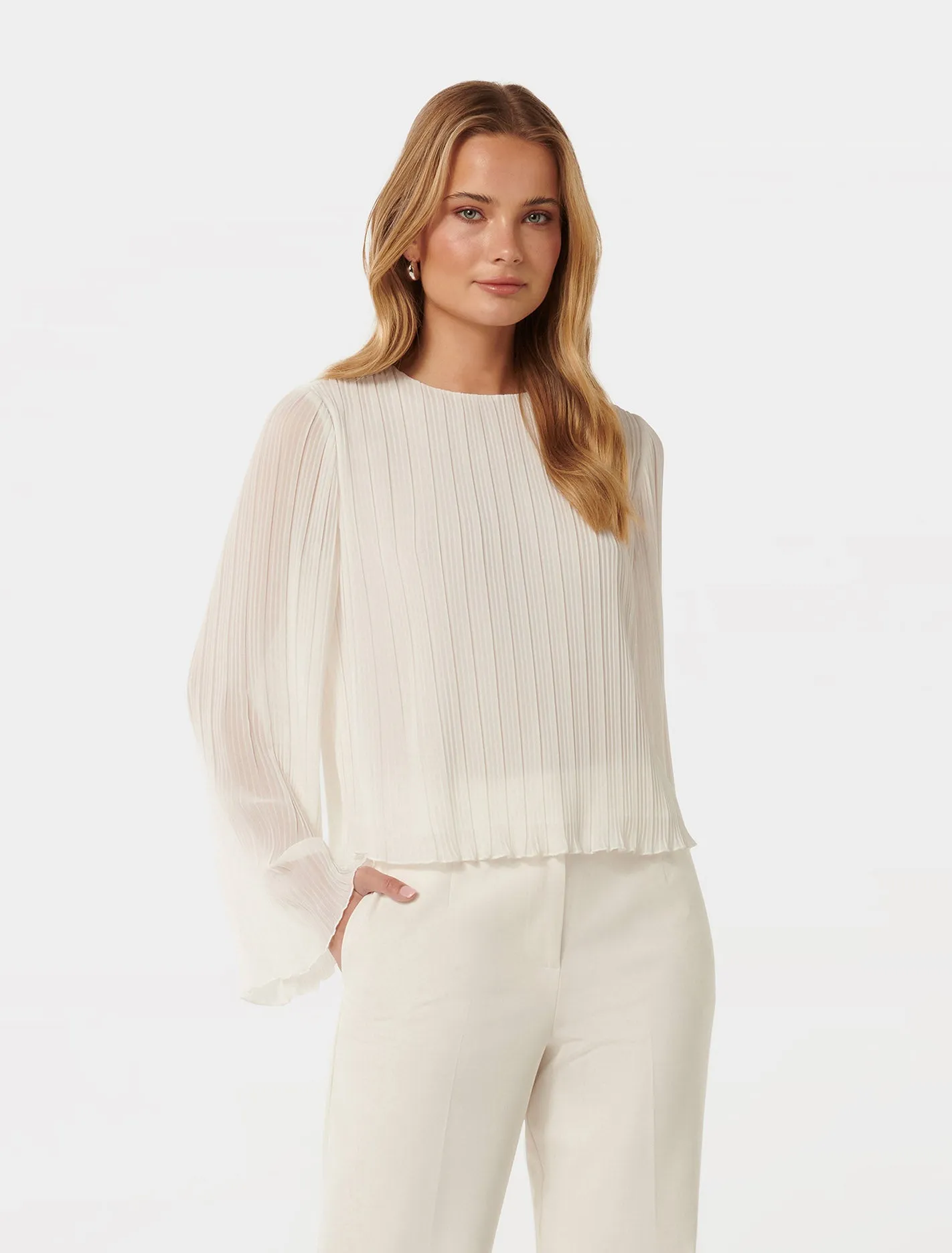 Paxton Pleated Shell Top