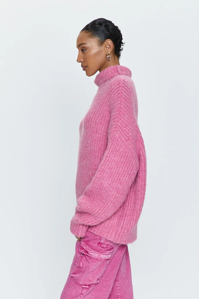 Pistola - Ashley Turtleneck Sweater - Aurora Pink