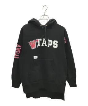 [Pre-owned] WTAPS 18AW RIPPER 02 SWEATSHIRT Reconstruction Patchwork Sweatshirt Hoodie Hoodie 182ATDT-CSM11