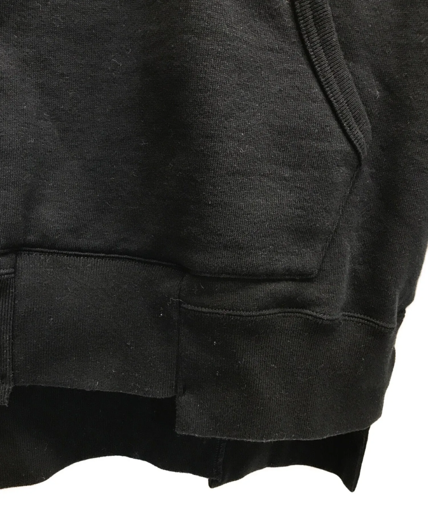 [Pre-owned] WTAPS 18AW RIPPER 02 SWEATSHIRT Reconstruction Patchwork Sweatshirt Hoodie Hoodie 182ATDT-CSM11