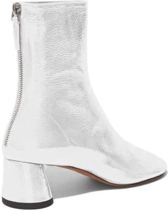 Proenza Schouler patent ankle boots White