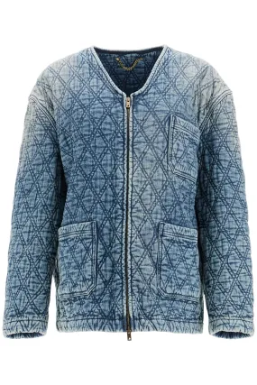 QUILTED DENIM JACKET