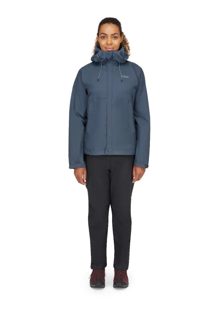 Rab Downpour Eco Waterproof Jacket - Women's | Technical Jackets | BananaFingers