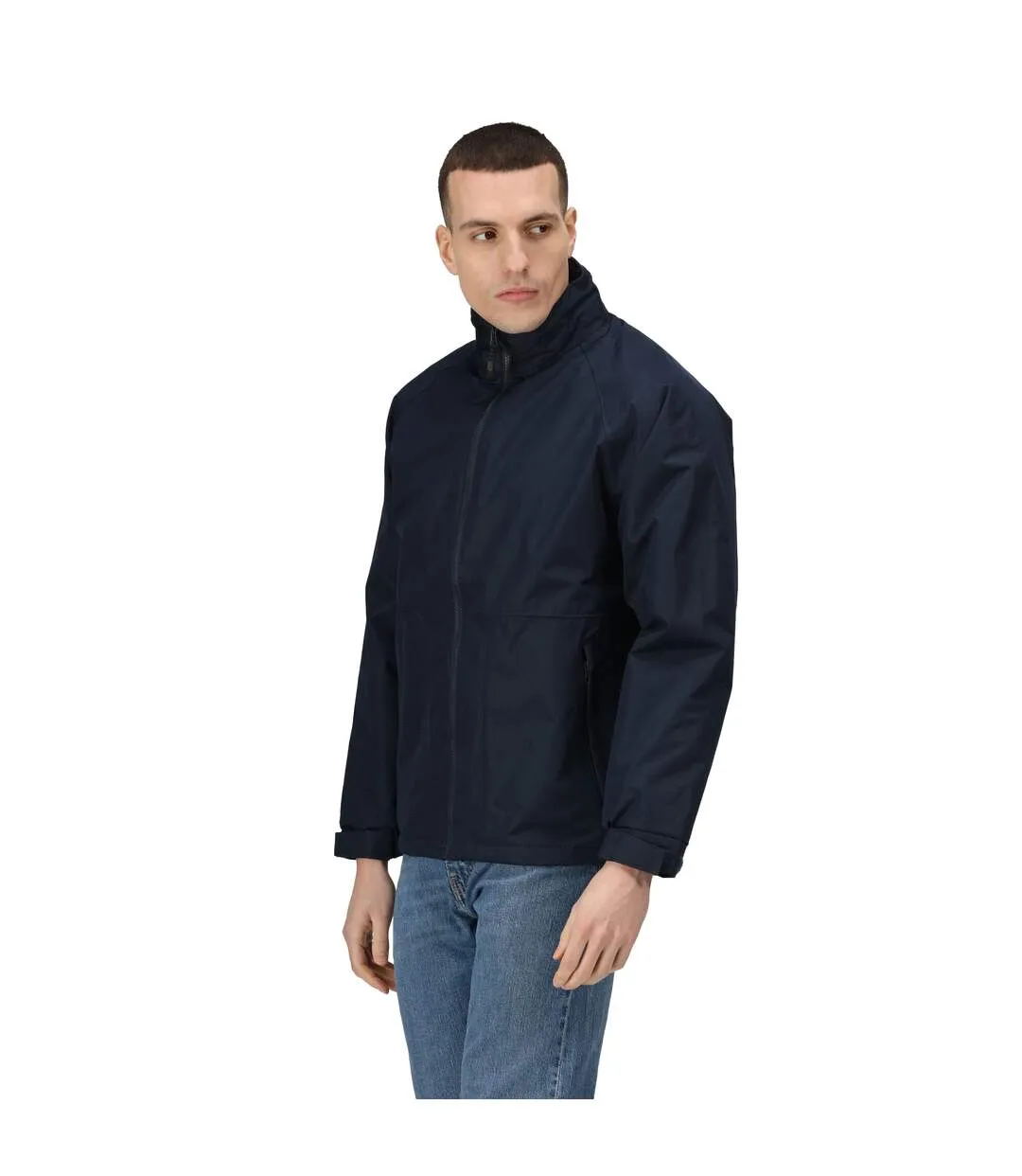 Regatta Hudson Waterproof Windproof Jacket / Mens Jackets (Navy Blue) - UTBC803