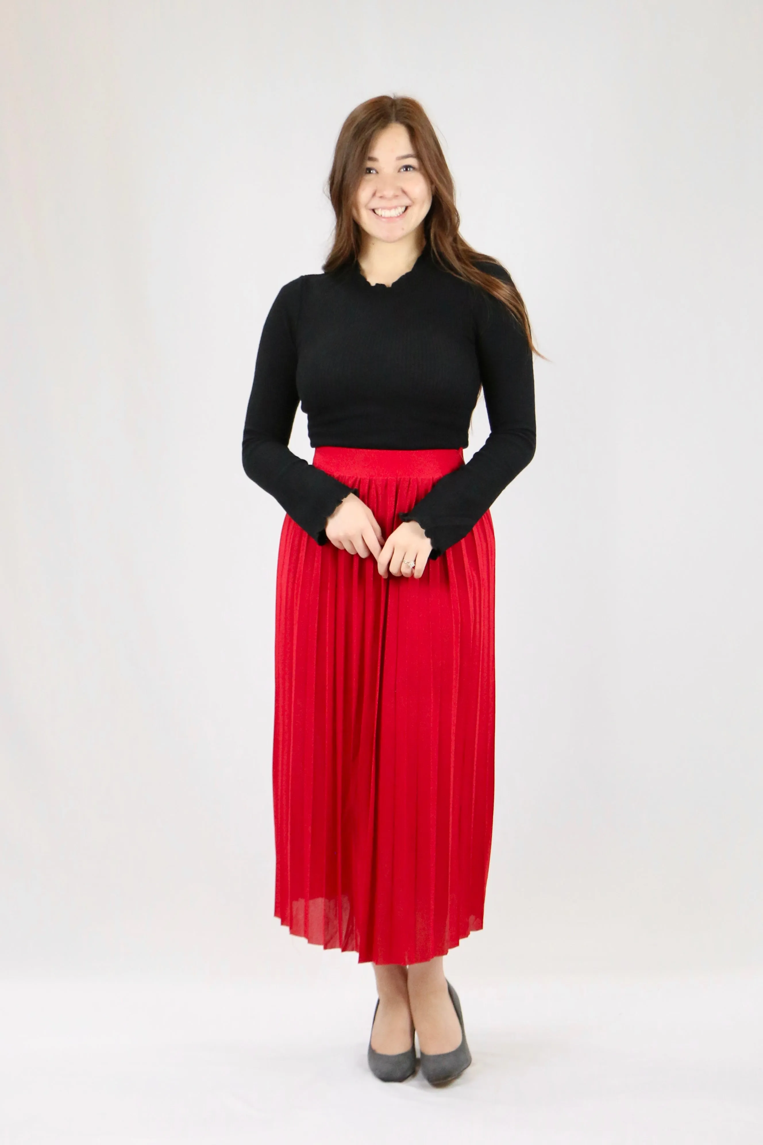 Rena Skirt - Red