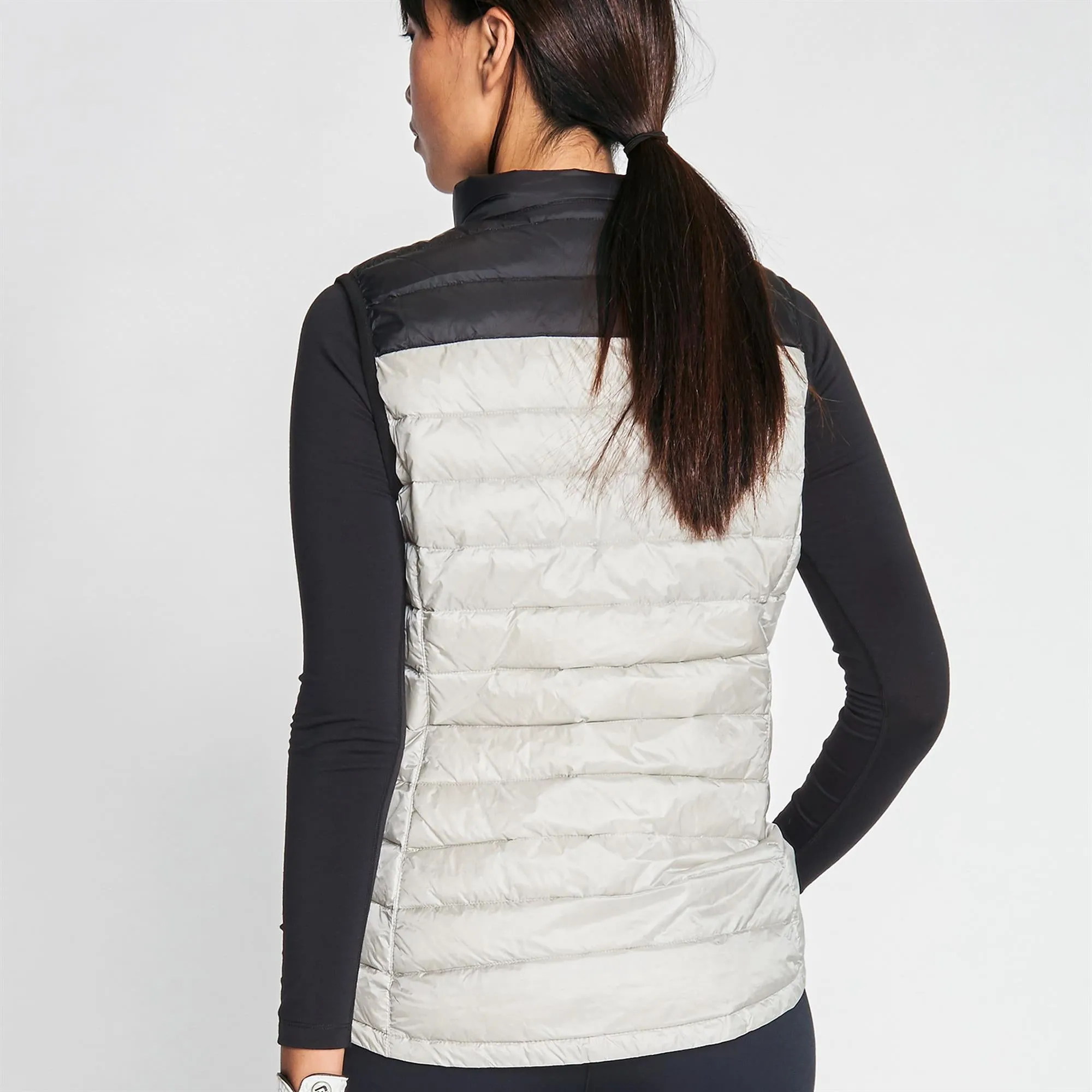 Rohnisch Shine Light Down Vest Ash