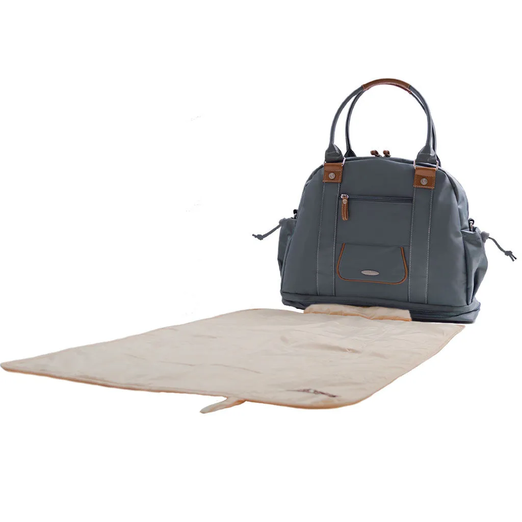 Sail Away Satchel - Anchor Grey