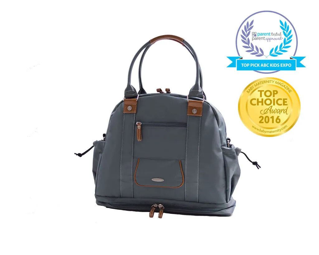 Sail Away Satchel - Anchor Grey