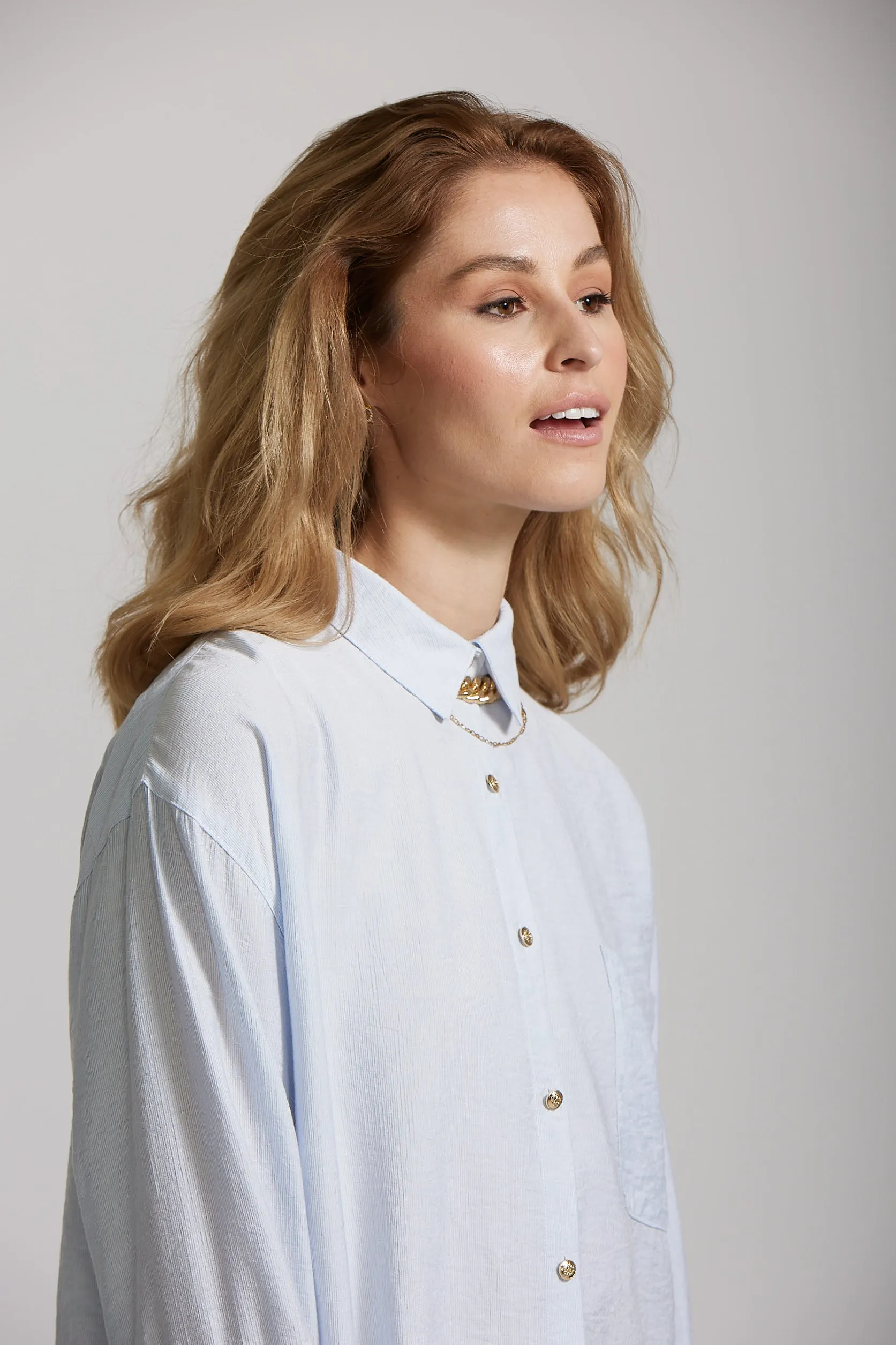 Sam Shirt - Blue Stripe