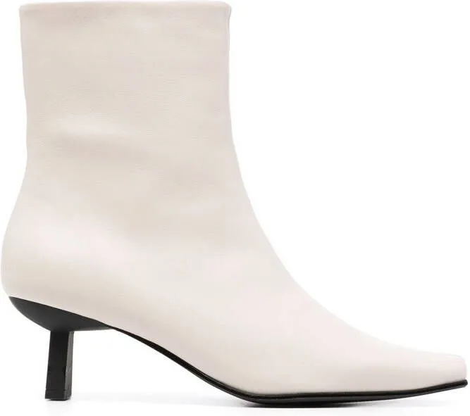 Senso Orly heeled leather boots White