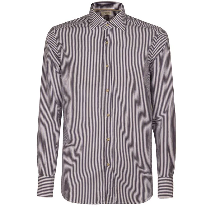 SHIRT STRIPED Man White Blue