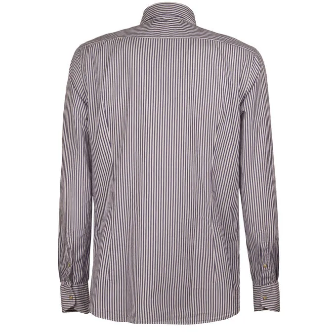 SHIRT STRIPED Man White Blue