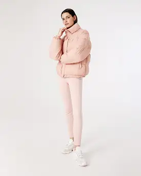 SPORTS PUFFER - PEACH PINK