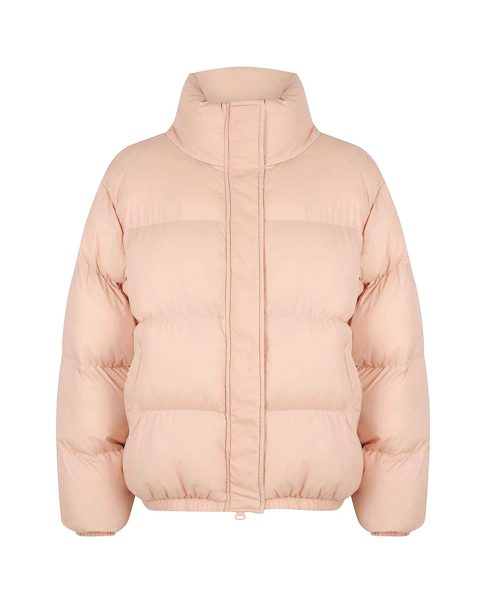 SPORTS PUFFER - PEACH PINK