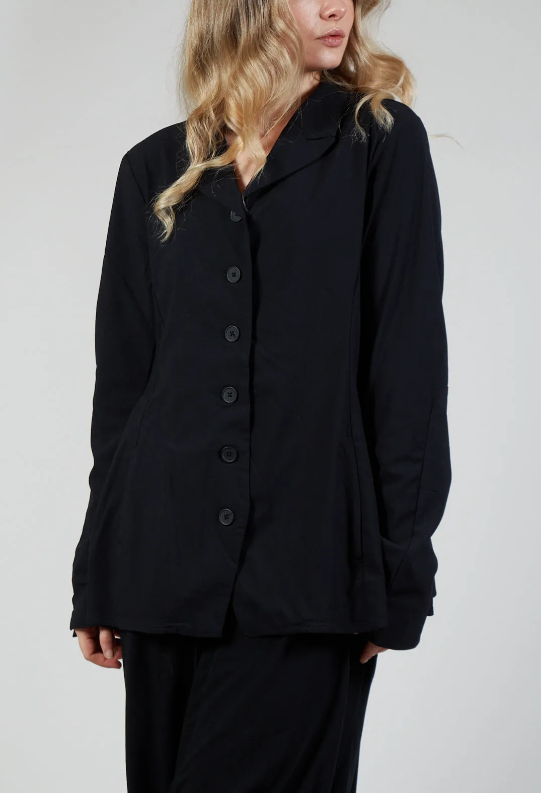 Stretch Fit Jacket in Black