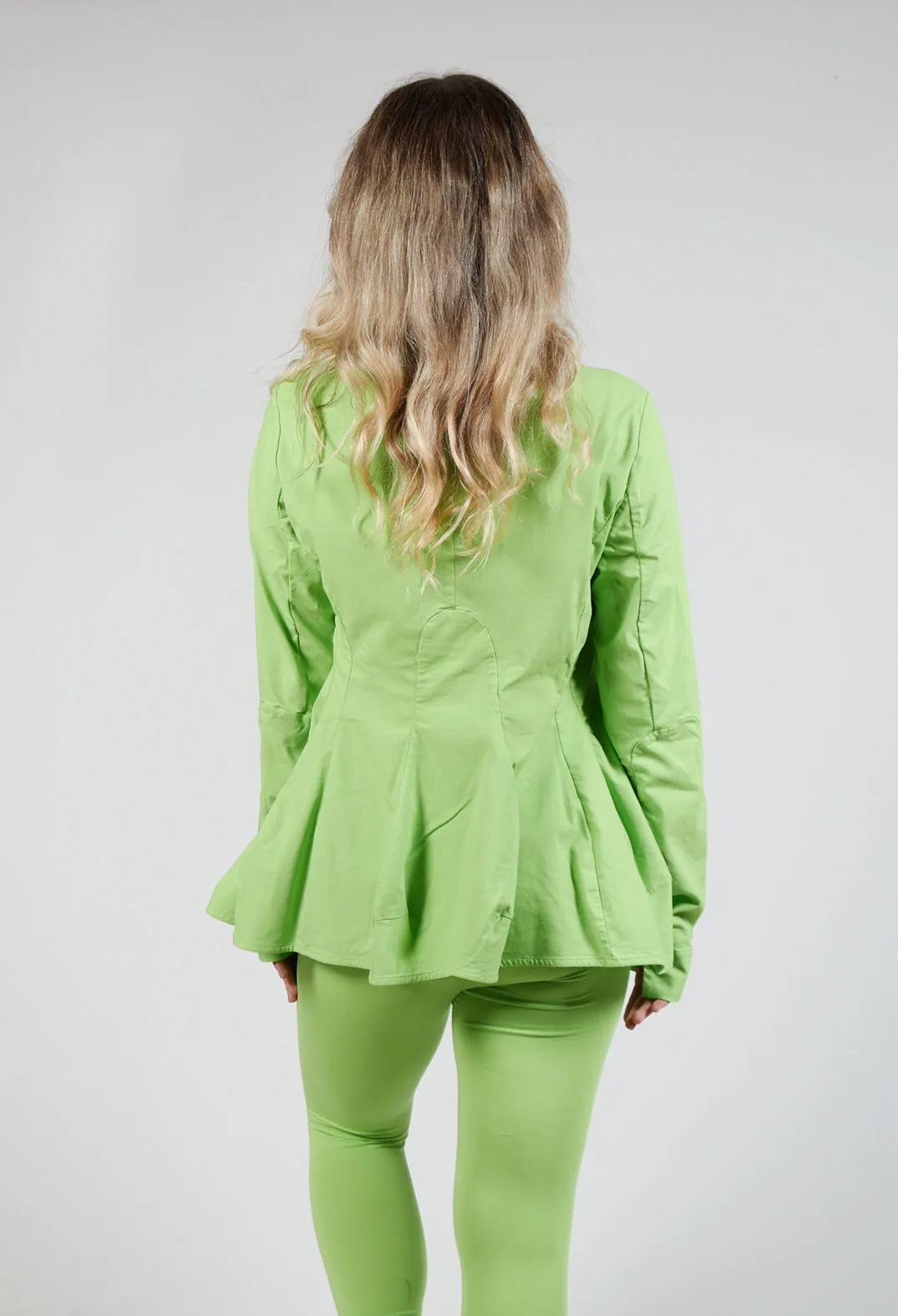 Stretch Fit Jacket in Lime