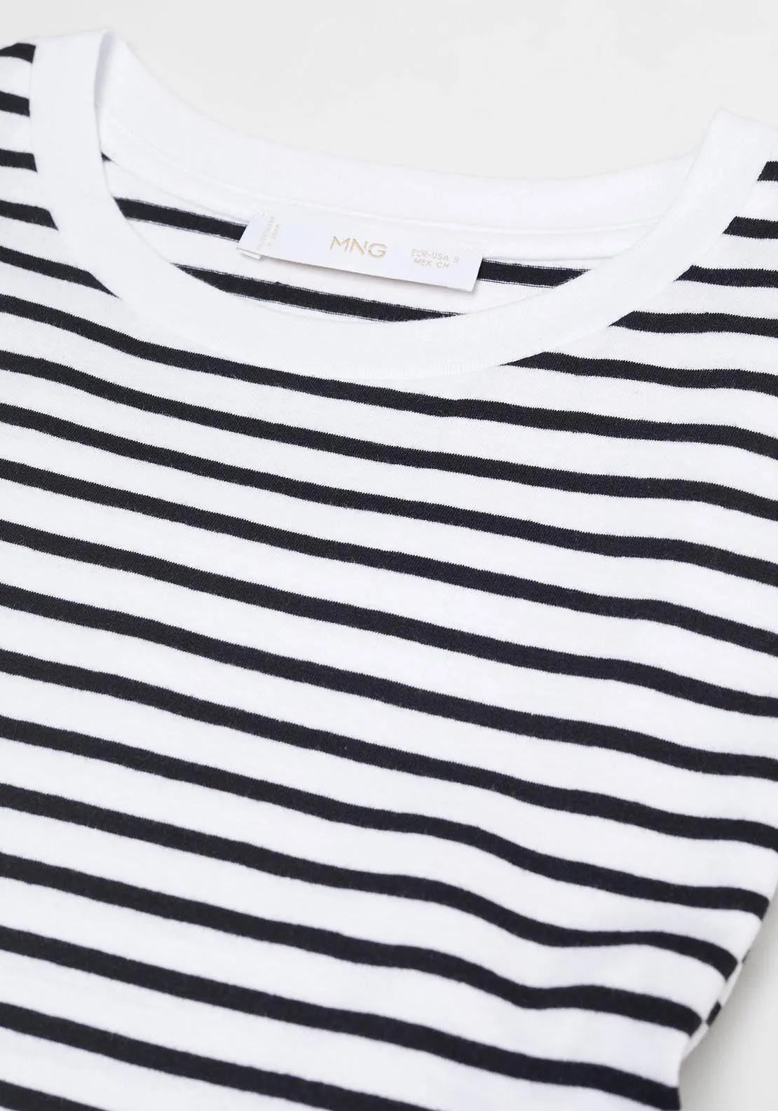 Striped cotton T-shirt