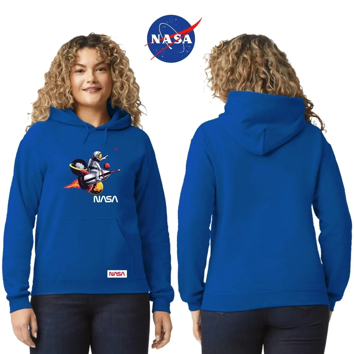 Sudadera para Mujer Hoodie Nasa Seal