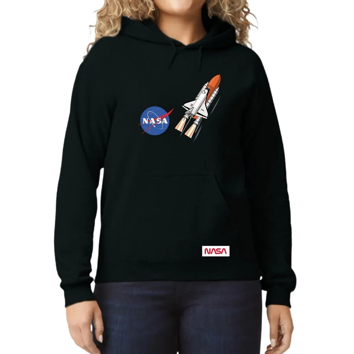 Sudadera para Mujer Hoodie Nasa Transbordador