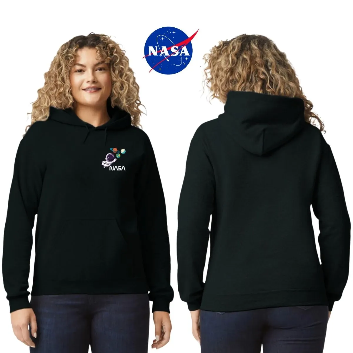 Sweater Suéter Mujer Hoodie Nasa Astronauta