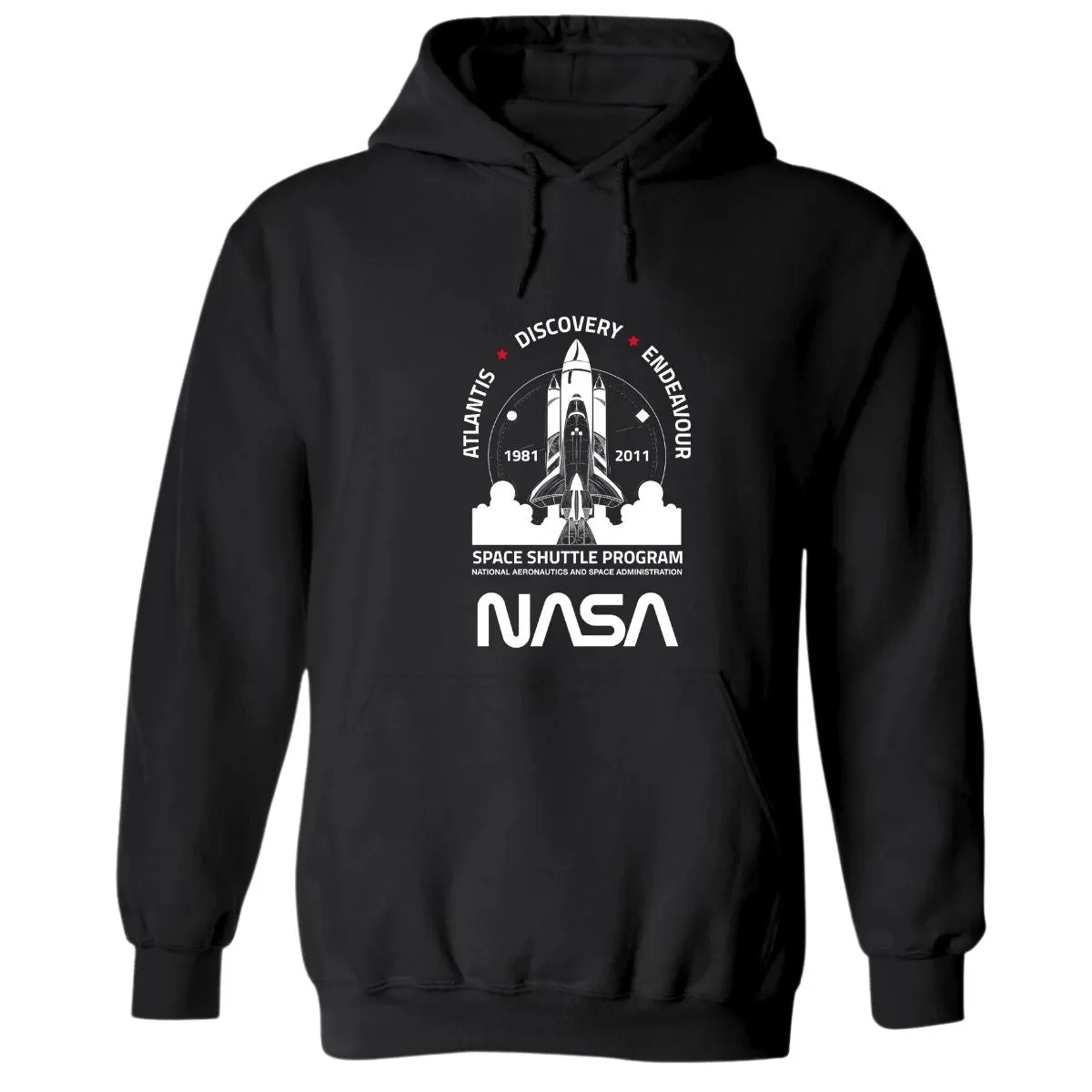 Sweater Suéter Mujer Hoodie Nasa Cohete