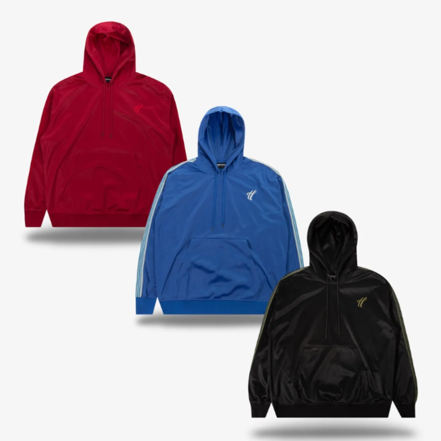 The Hundreds 'Script' Track Pullover Hoodie