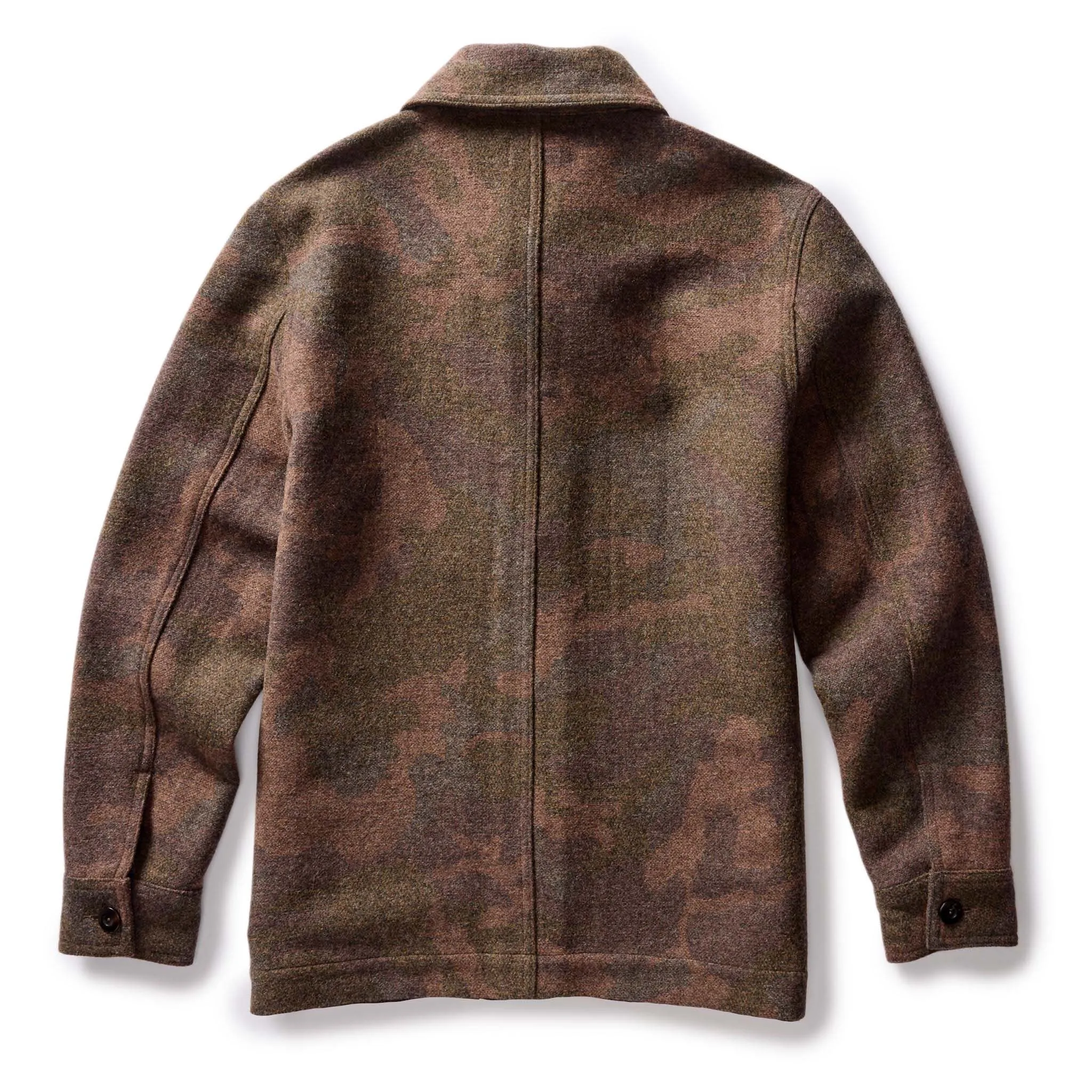 The Ojai Jacket in Heathered Camo Wool