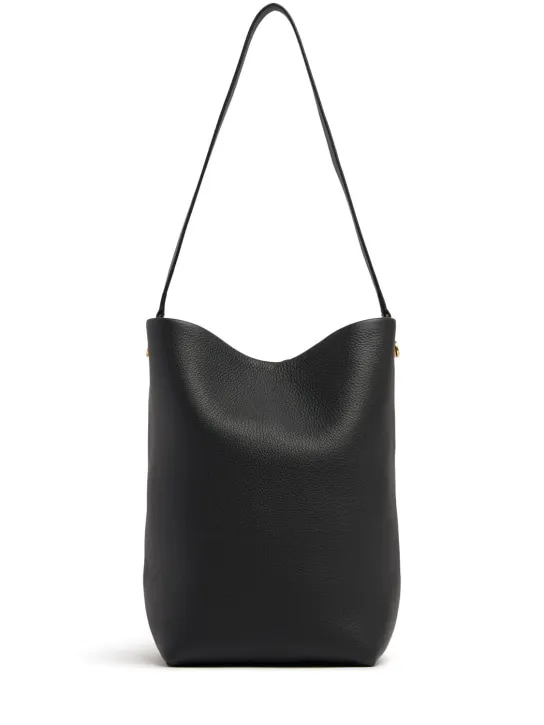 The Row   Medium N/S Park tote grain leather bag 