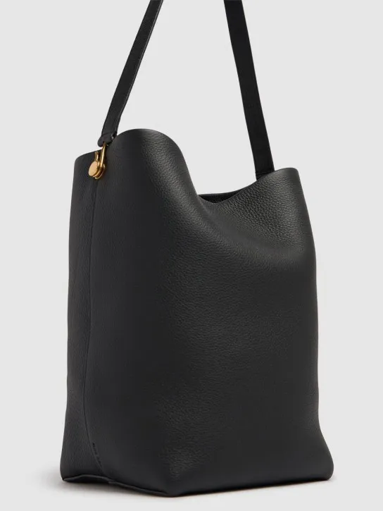 The Row   Medium N/S Park tote grain leather bag 