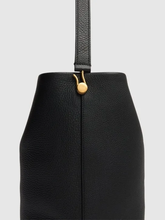 The Row   Medium N/S Park tote grain leather bag 