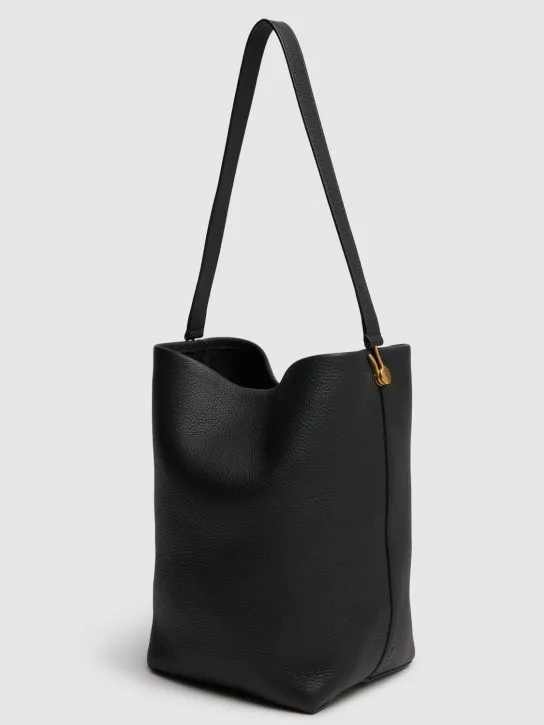 The Row   Medium N/S Park tote grain leather bag 