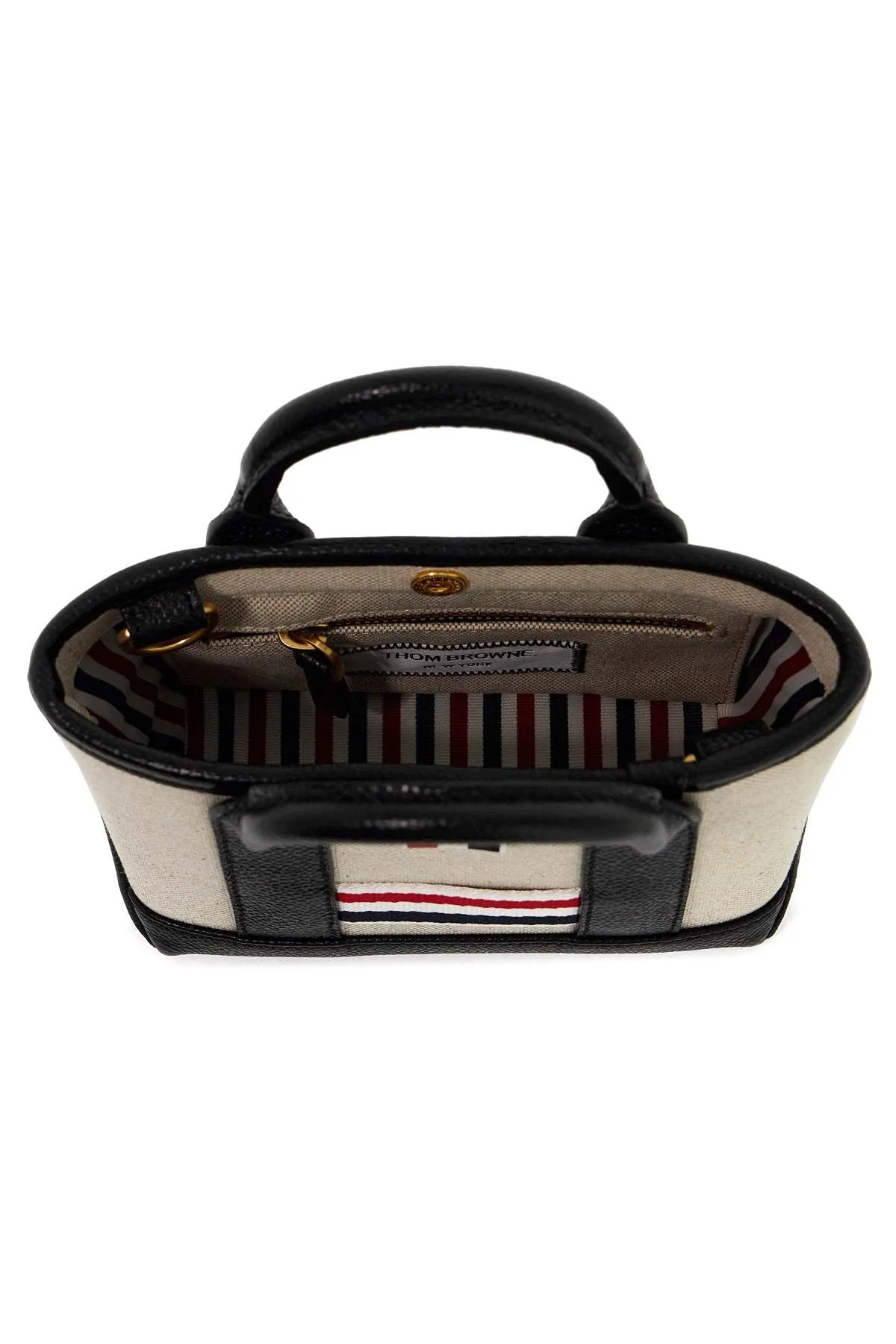 Thom Browne    Thom Browne Mini Tool Tote Bag