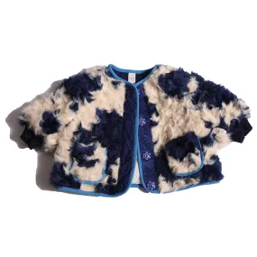 Tia Cibani Baby Padded Reefer Jacket Huron Blue