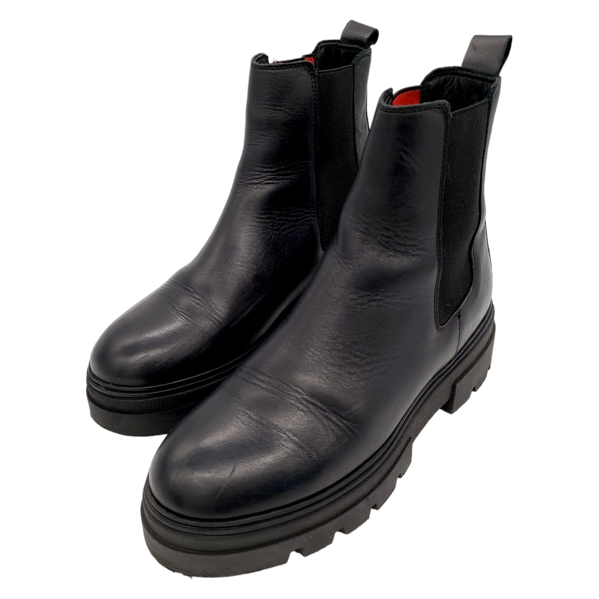 Tommy Hilfiger Black Chelsea Boots