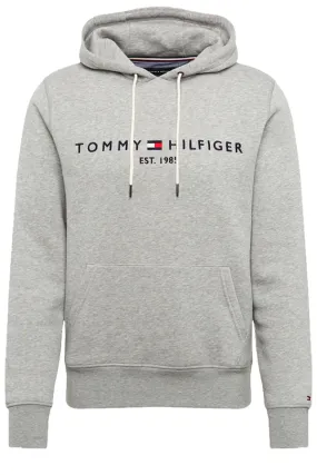 Tommy Hilfiger Essential Logo Hoodie Grey